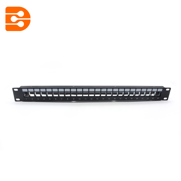  24 Ports Blank Patch Panel