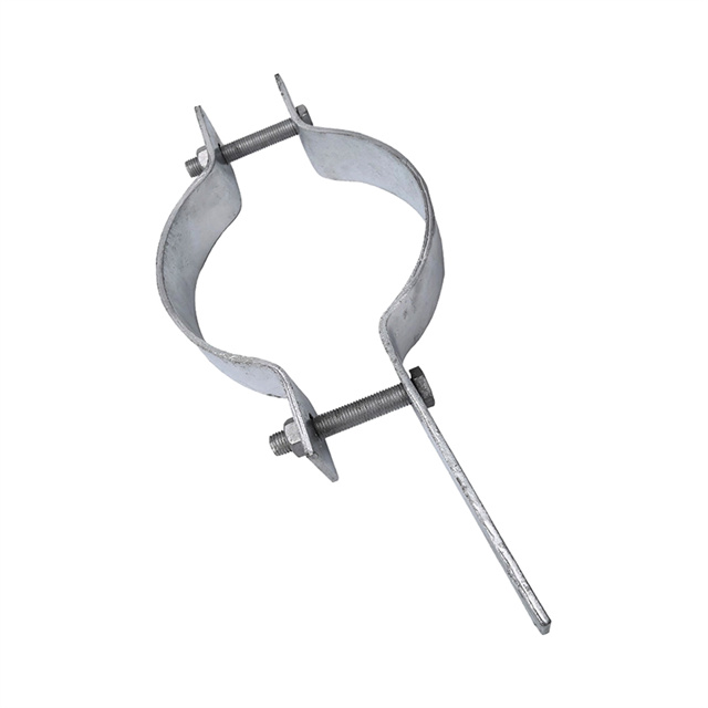 DW-AH19 Hot Galvanized Embrace Hold Hoop Pole Clamp