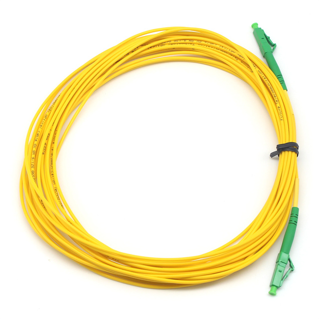 Simplex LC/APC to LC/APC SM Fiber Optic Patch Cord
