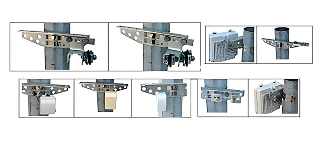 DW-AH17 CT8 Multiple Drop Wire Cross-Arm Bracket