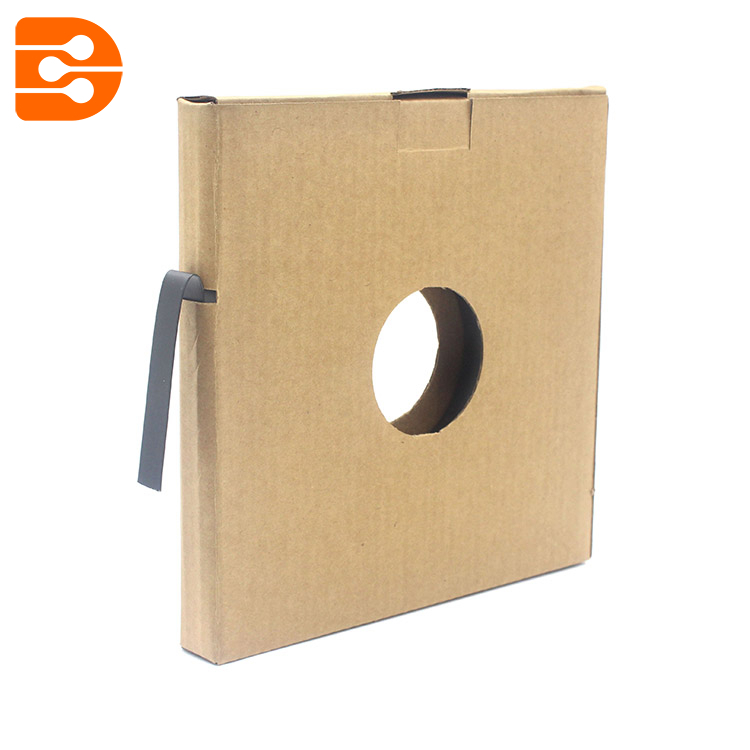 Stainless Steel Epoxy Coated Strap with Cardboard Box