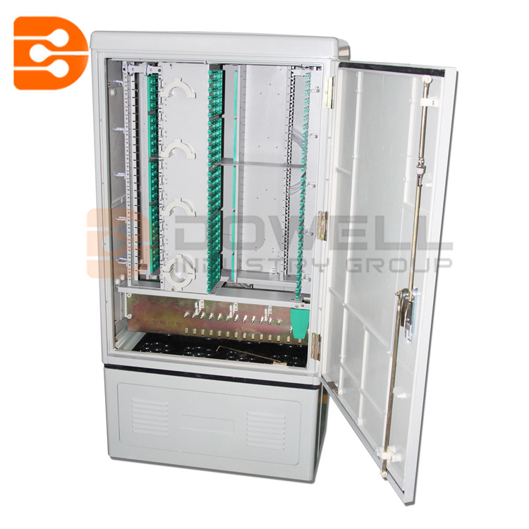288 Cores Waterproof SMC Fiber Distribution Hub/Outdoor Cabinet