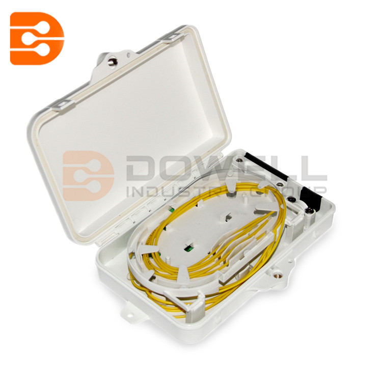 DW-1205 6 Core Fiber Optic Termination Box With Module Splitter For FTTH Access Network