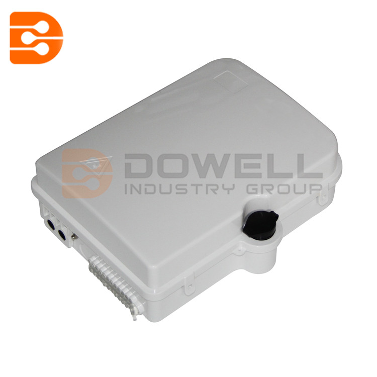 DW-1216 Outdoor Waterproof Fiber Optical Distribution Box Wall Mount Fiber 24 Cores