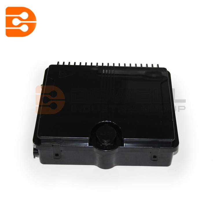 DW-1210 12 Core Outdoor Fiber Termination Box ,Wall Mounted Fiber Optic Connection Box