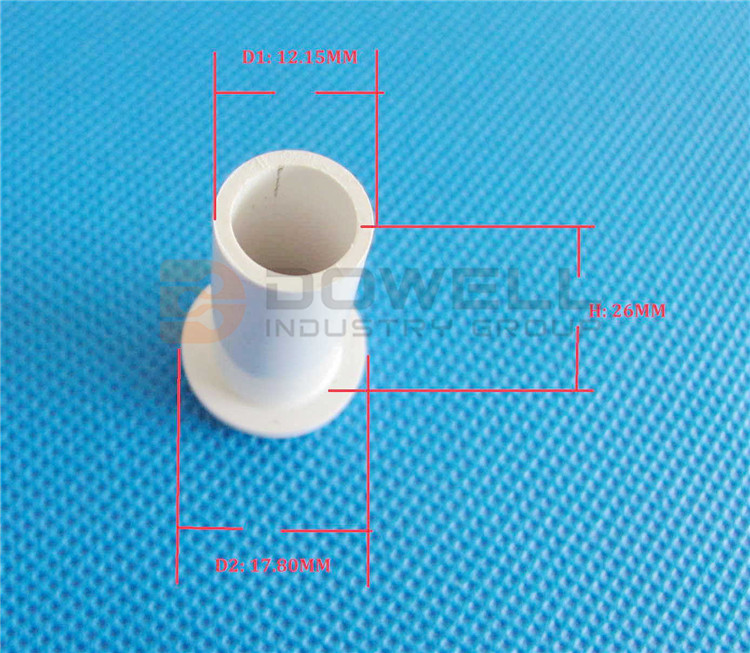 DW1052 White Single Coaxial Cable Wall Grommet from China manufacturer DOWELL INDUSTRY