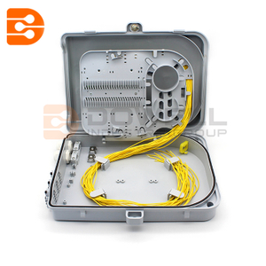 FDB FTTH 24 Core White Fiber Optic Termination Box with Gland