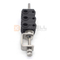 DW-1071 High Strength 3 Ways Stainless Steel Feeder Clamp Two Hole Type