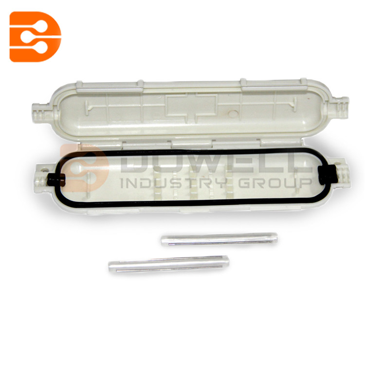 DW-1201A FTTH Fiber Drop Cable Joint Kits Protection Box ,FTTH Drop Splice Enclosure/Optical Fiber Shrink Protective Box