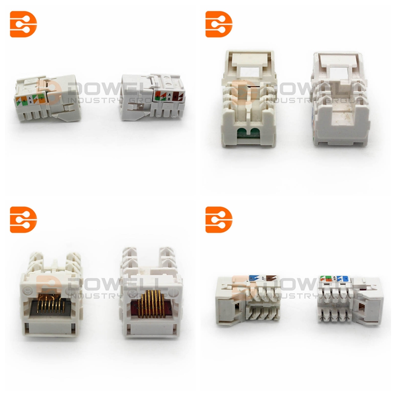Category 6 U UTP Information Outlet white , Networking Tools