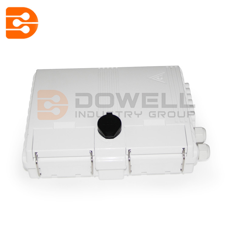 DW-1213 12 Core Fiber Optic Terminal Box FTTH Box Fiber Optic Distribution Box with 12pcs Adaptor and Pigtails