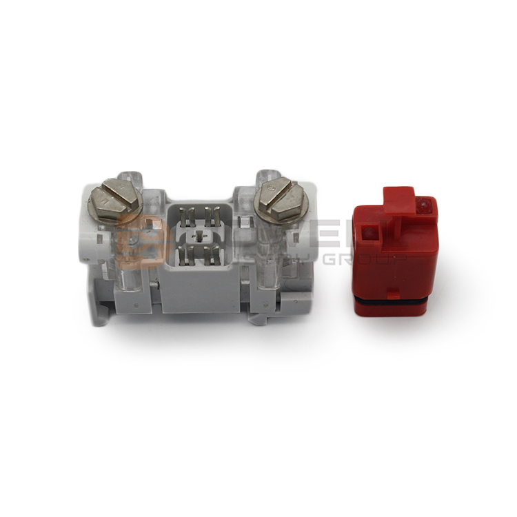 DW-5028 CE SGS Certification PC Housing 1 Pair Drop Wire Conector VX Module With GDT Protection