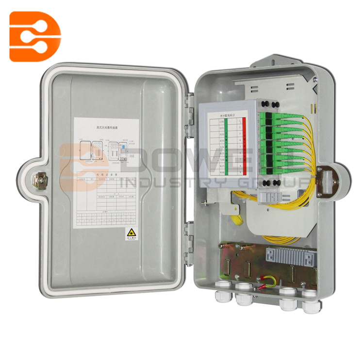 DW-1215 Indoor / Outdoor Fiber Optic Distribution Box 16 Core